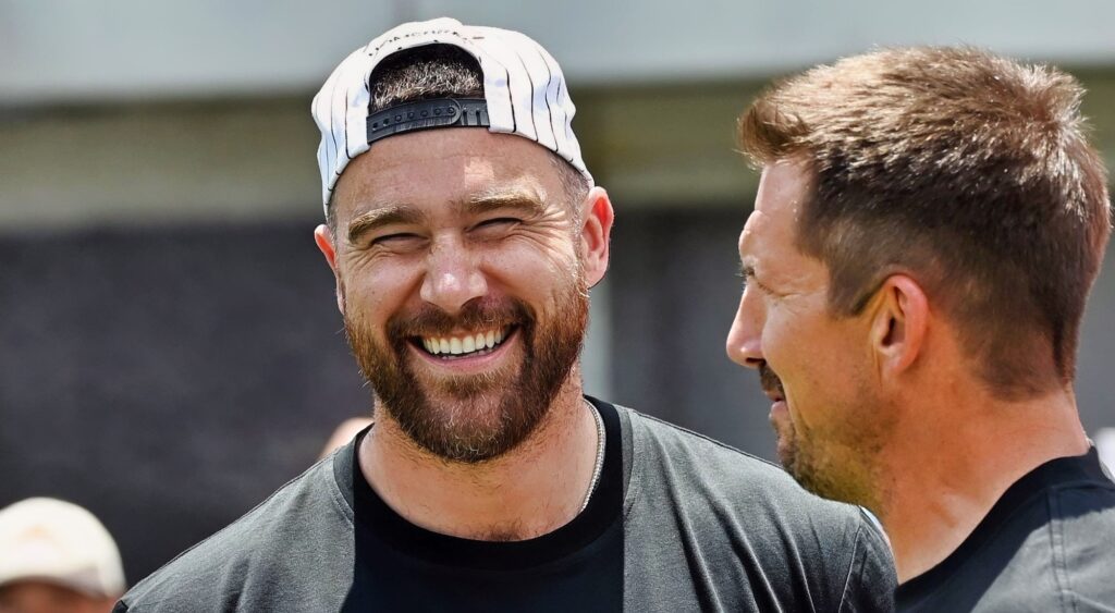 Travis Kelce Spotted Wearing Wedding Band During 2026 NFL Training