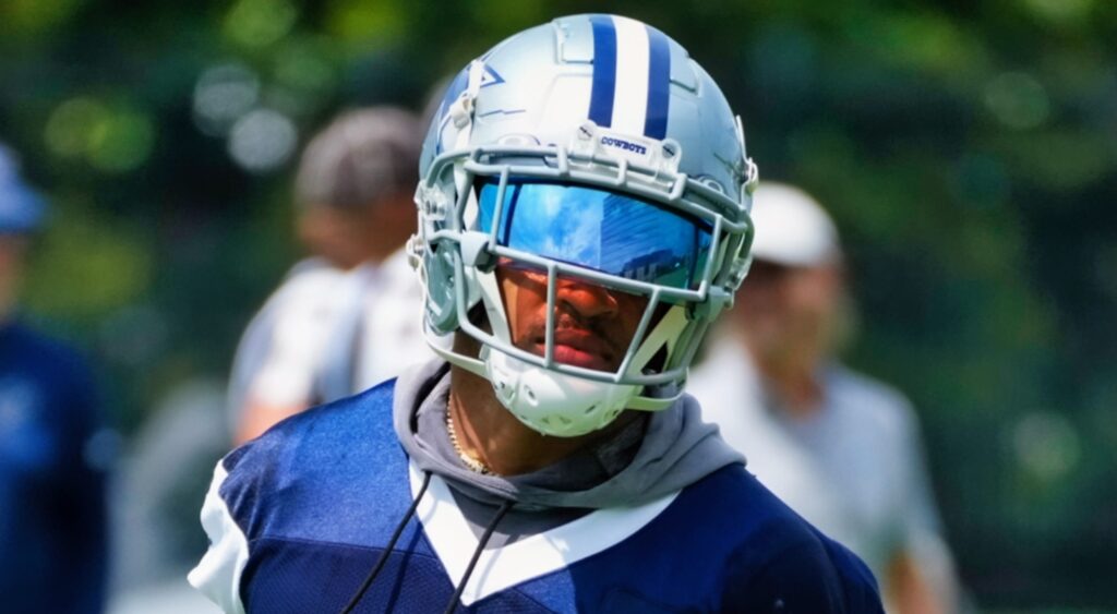 Damien Wilson in uniform.