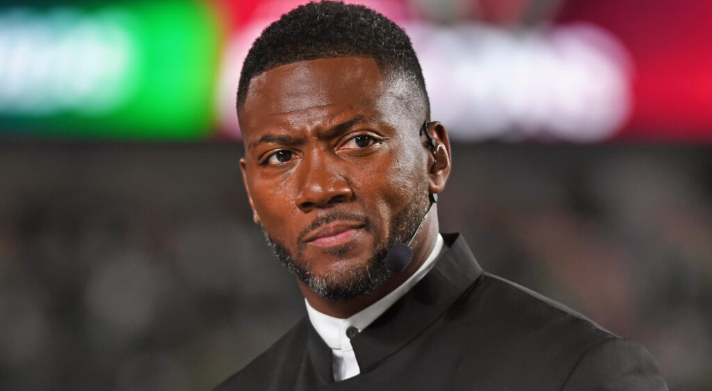 Ryan Clark in black suit