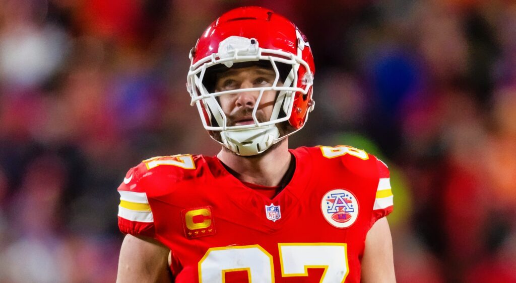 Travis Kelce in uniform
