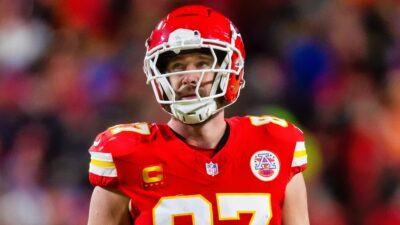 Travis Kelce in uniform