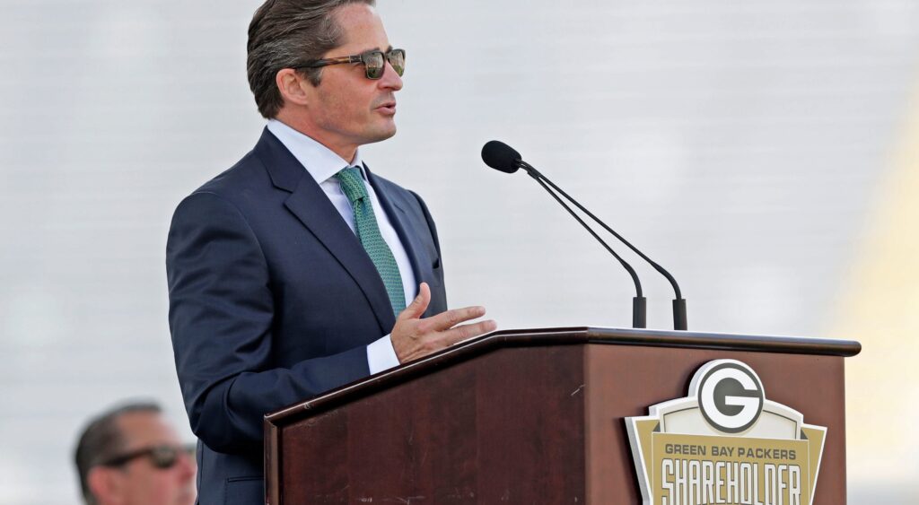 Green Bay Packers CEO Ed Policy