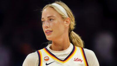 Sophie Cunningham in uniform.