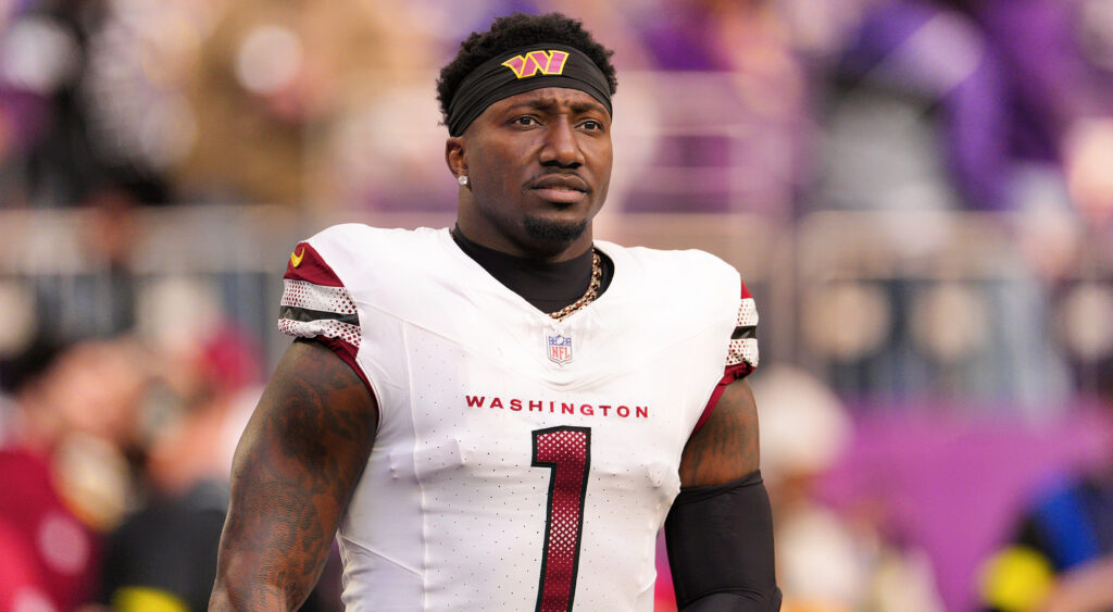 Deebo Samuel during a game.