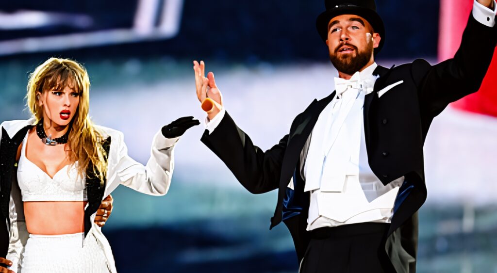 Taylor Swift and Travis Kelce