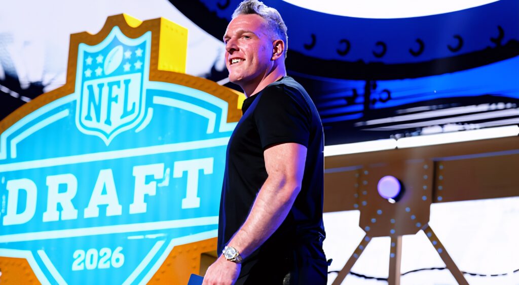 Pat McAfee at NFL Draft