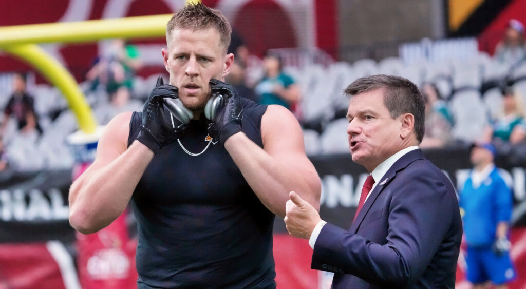 JJ Watt during his time with the Cardinals.