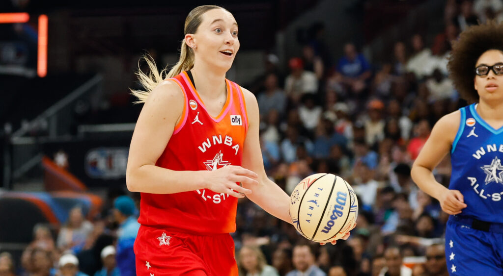 Paige Bueckers during the All-Star Game.
