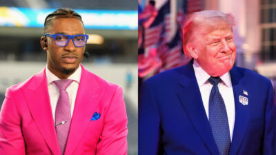 Robert Griffin III and Donald Trump.