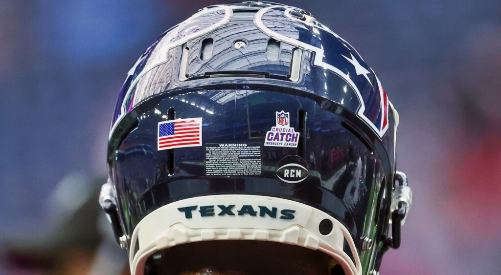 Houston Texans helmet.