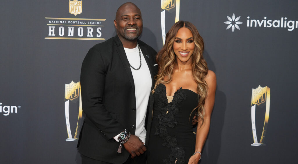 Marcellus Wiley and his wife.